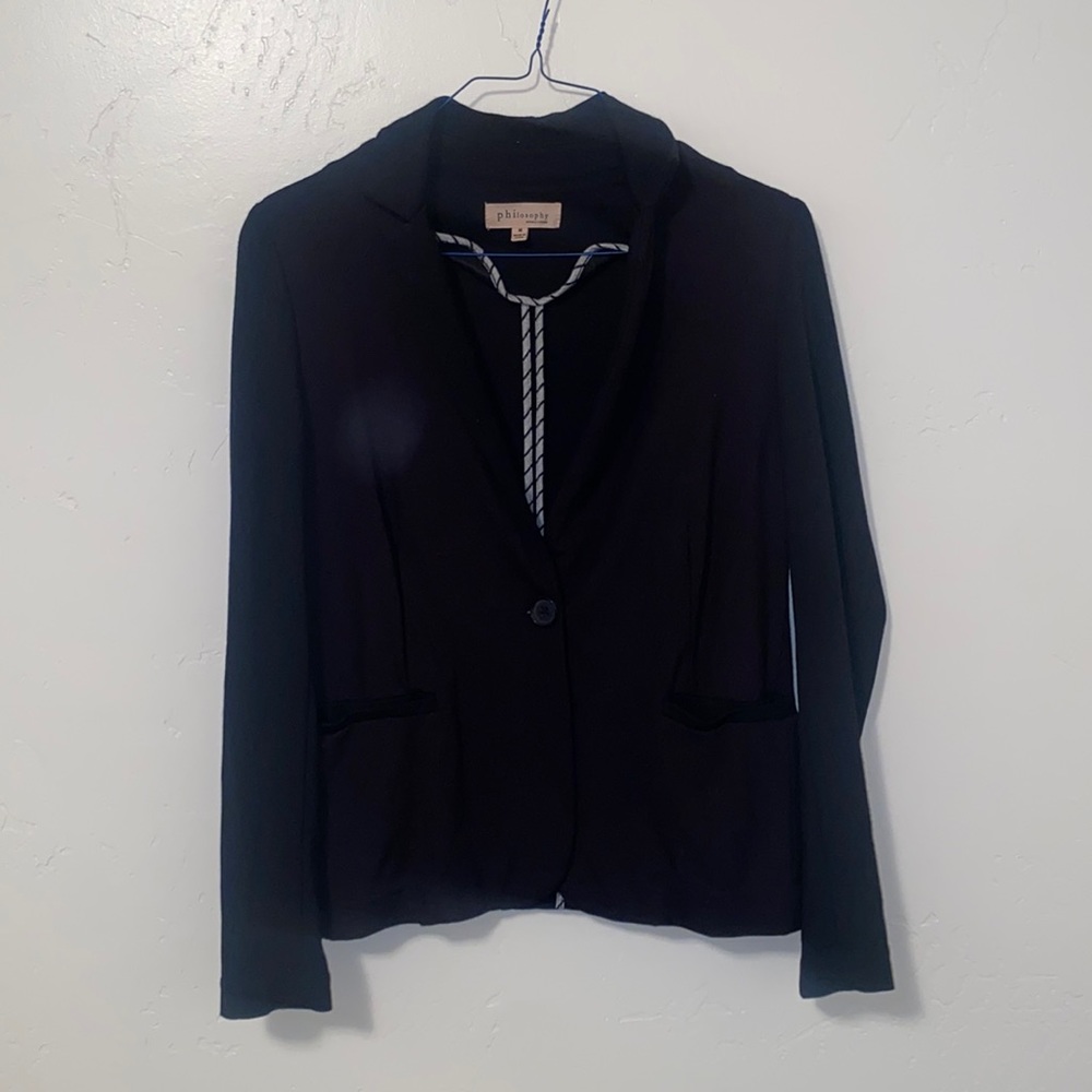 black blazer